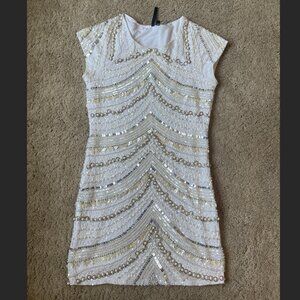Joes White Beaded Dress